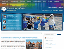 Tablet Screenshot of canterburycross.org.uk